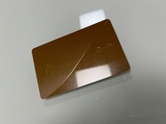 Carta metallica di NFC di chiave della porta di Ving Cards Hot Stamp Gold RFID dell'hotel