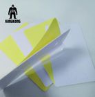 La plastica stampabile dell'autoadesivo dei biglietti da visita normali del PVC carda lo spazio in bianco adesivo con lo strato