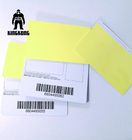 Il PVC di plastica della carta personale identificazione del personale dello studente della foto comprende l'autoadesivo trasparente