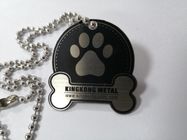 Medagliette per cani su ordinazione di logo di progettazione del metallo dell'acciaio inossidabile dell'animale domestico delle etichette su ordinazione all'ingrosso di identificazione