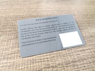 carte di appartenenza della carta di credito del PVC di stampa offset 4C/club di forma fisica