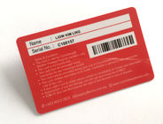 Carta di identità di plastica dell'hotel, carta senza contatto stampabile programmabile professionale del PVC RFID di identificazione Smart di NFC