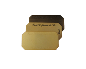 Incissione all'acquaforte bronzea d'ottone Logo For Bag dei piatti dell'etichetta del metallo dell'etichetta dell'OEM