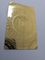 Carta di plastica del metallo dell'oro del dentista dell'avvocato del metallo con effetto 85x54mm dello specchio