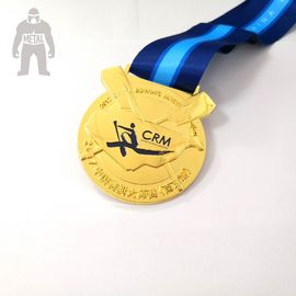 Medaglia d'oro del metallo incisa abitudine divertente, medaglie di pallacanestro per multi funzionale dei bambini