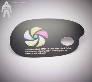 Carte di lusso su misura del metallo VIP di appartenenza placcate per il logo del regalo di affari stampato