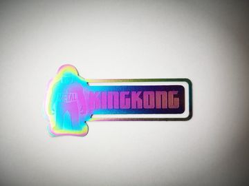 Il metallo inciso abitudine colorato arcobaleno Bookmarks l'acciaio inossidabile KINGKONG