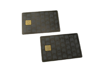 Incisione d'argento del nero di IC Chip Visiting Card Electroplated Anti del metallo