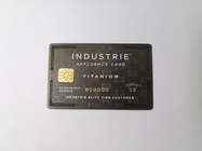 Numero del nome del laser della tessera di iscrizione in metallo argento classico personalizzato