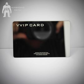Biglietti da visita promozionali dello specchio, carte di appartenenza private dell'argento VIP di Buddha per l'affare