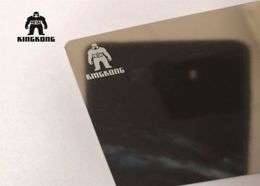 Biglietti da visita promozionali dello specchio, carte di appartenenza private dell'argento VIP di Buddha per l'affare