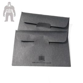 Il colore nero rigido del titolare della carta 90x60mm della busta di Natale ha stampato la carta 120gsm