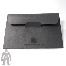 Il colore nero rigido del titolare della carta 90x60mm della busta di Natale ha stampato la carta 120gsm