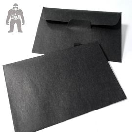 Il colore nero rigido del titolare della carta 90x60mm della busta di Natale ha stampato la carta 120gsm