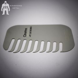 Il metallo originale inciso VIP dell'acciaio inossidabile passa le carte con forma tagliata