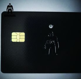 Intarsio di cristallo del diamante stampato abitudine delle carte di appartenenza di Rfid dal chip AAA Swarovski del contatto