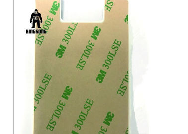 L'abitudine ha colorato il portafoglio dell'adesivo del titolare della carta della cassa della busta del telefono cellulare del silicone