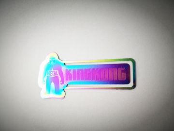Il metallo inciso abitudine colorato arcobaleno Bookmarks l'acciaio inossidabile KINGKONG