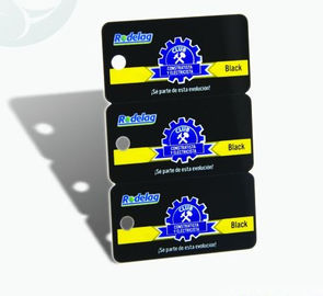 Spessore quadrato unico dei biglietti da visita 3 in-1 0.3mm-1.0mm del PVC della plastica