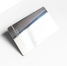 Biglietti da visita di plastica quadrati personali dello specchio 85*54mm/89*51mm o su misura