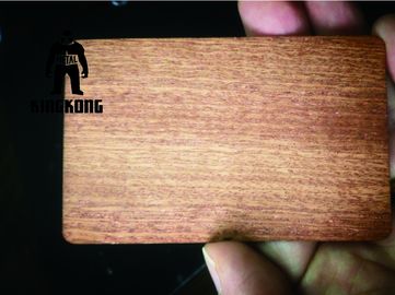 Carte di legno del chip RFID di  1K IC con serigrafia dell'incisione