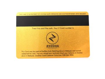 Carta di appartenenza standard del PVC di lealtà CR80 con serigrafia
