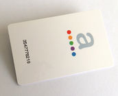 Carte di appartenenza di plastica stampate di promozione del regalo di lealtà con colore dei codici a barre CMYK