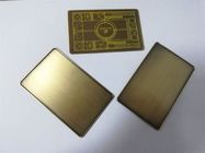 Carte bronzee d'ottone su ordinazione del membro del metallo VIP con grande Chip Slot