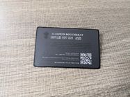 Carta di finitura spazzolata del metallo RFID di  1k Nfc per la Banca