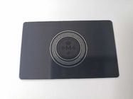 carta chiave di affari del metallo di 1cm 13.56mhz RFID N-tage216