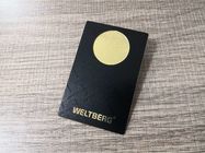carta del metallo RFID dell'oro di 0.2mm per l'armadio della palestra dell'entrata della porta