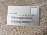 Carta spazzolata metallo di Chip Nfc N-tage 213 del contatto di Rfid per la porta