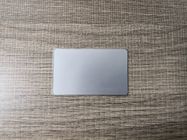 Acciaio inossidabile della carta del metallo RFID di NFC N-tage213 spazzolato per l'entrata