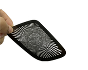 l'etichetta spessa del metallo di 0.2mm placca il piatto di acciaio inossidabile Mesh Radio Sheet Etched Speaker