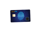 Carta di credito astuta di Access di biometria della carta dell'impronta digitale di alta sicurezza