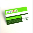CR80 hotel su misura Ving Card Matte del PVC Chip Card Preprinted Salto Onity RFID