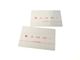 i biglietti da visita del PVC di 85.5x54x0.76mm, 4C/4C hanno glassato la carta di identità grigia di appartenenza di RFID