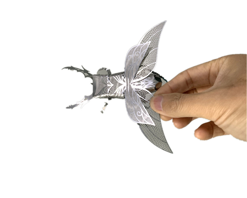 Il modello Adult Metal Puzzle dell'insetto di Diy 3D macchia il materiale d'acciaio