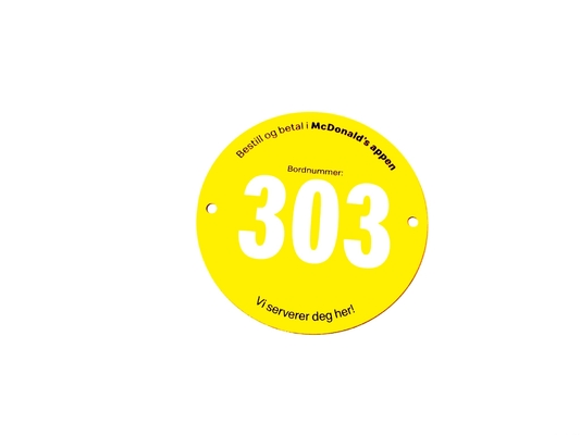 2 piatti dell'etichetta del metallo dei fori hanno personalizzato il diametro di Logo Tag 70mm del metallo